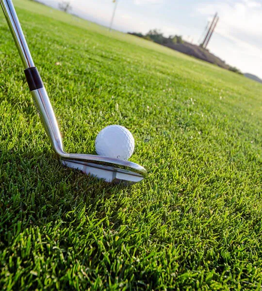 Golf at dawn